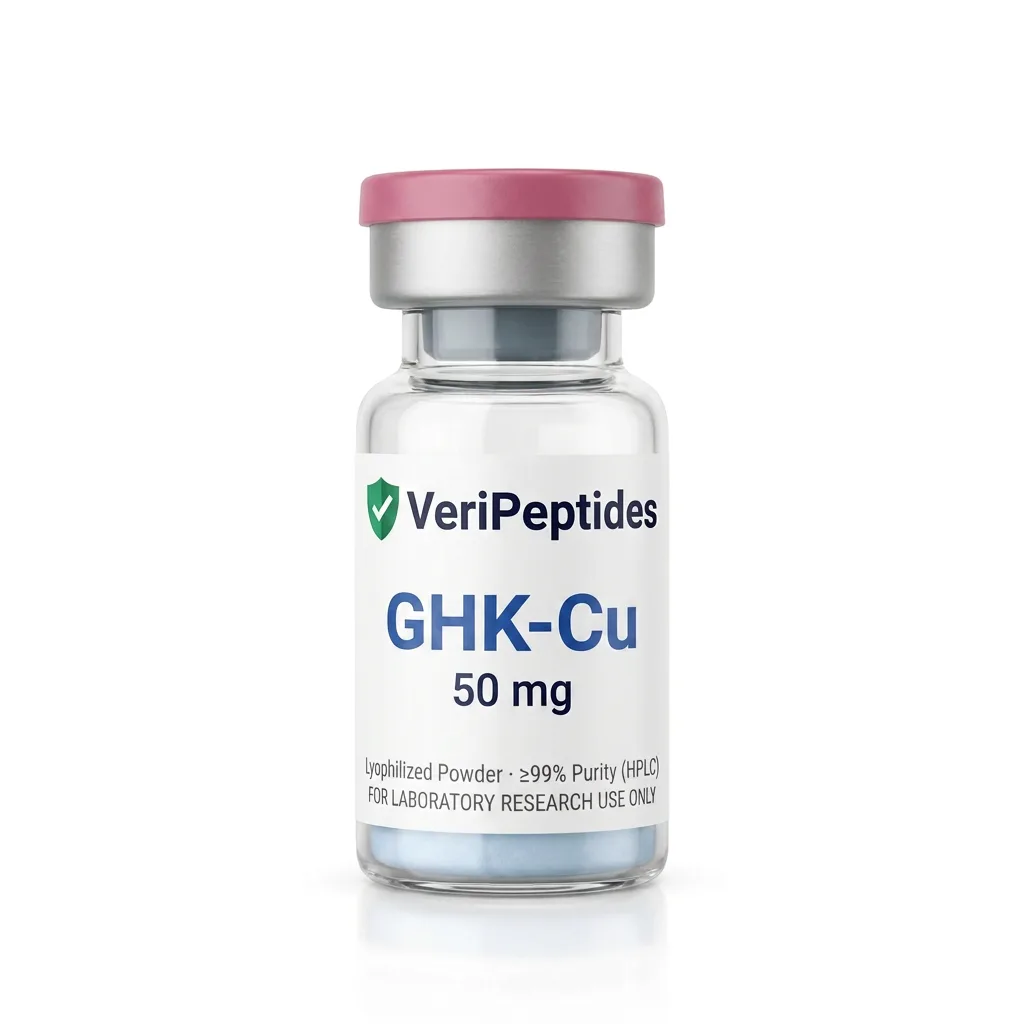 GHK-Cu research vial